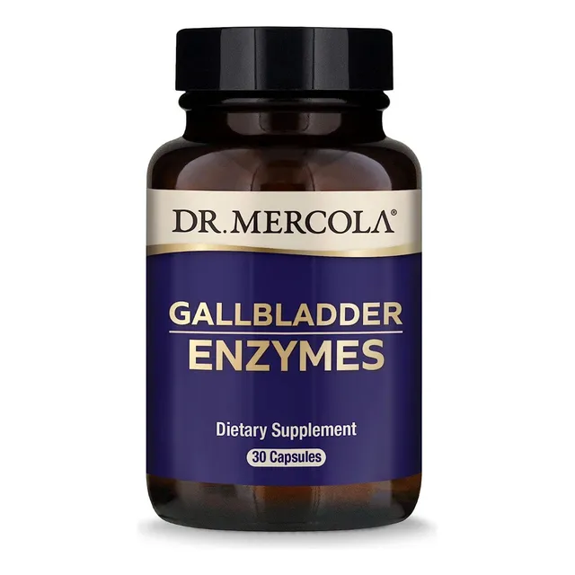 Enzimas De Vesícula Biliar 30 Capsulas Dr Mercola