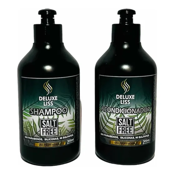 Pack Shampoo Y Acondicionador Sin Sal Y Totalmente Natural !