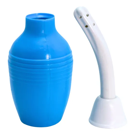 Pera Vaginal Con Canula Flexible