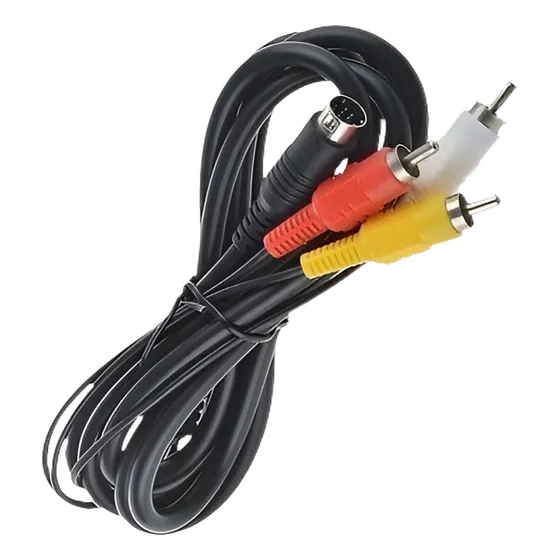 6 Pies 9 Pines A / V Cable De Conexión De Cable Plomo Para S