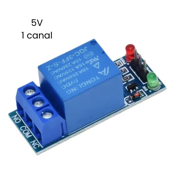 Modulo Rele Arduino 1 Canal 5 V 10 A Srd 05vdc Sl C | Mercado Libre