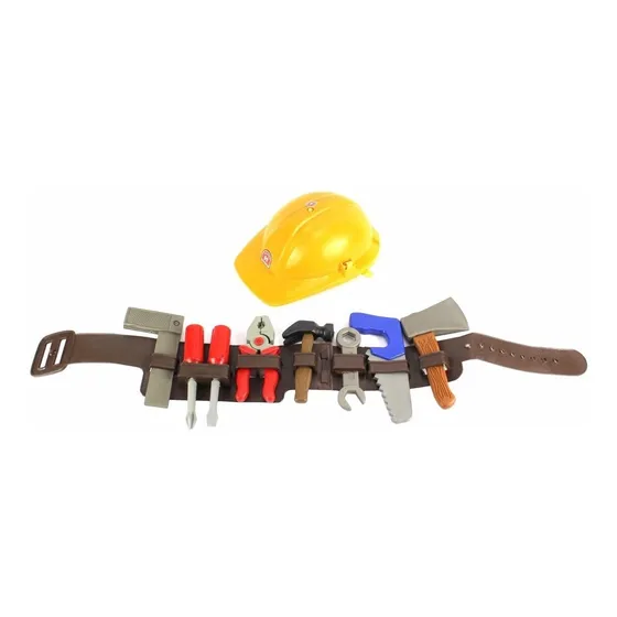 Cinturón De Herramientas Con Casco Para Niños