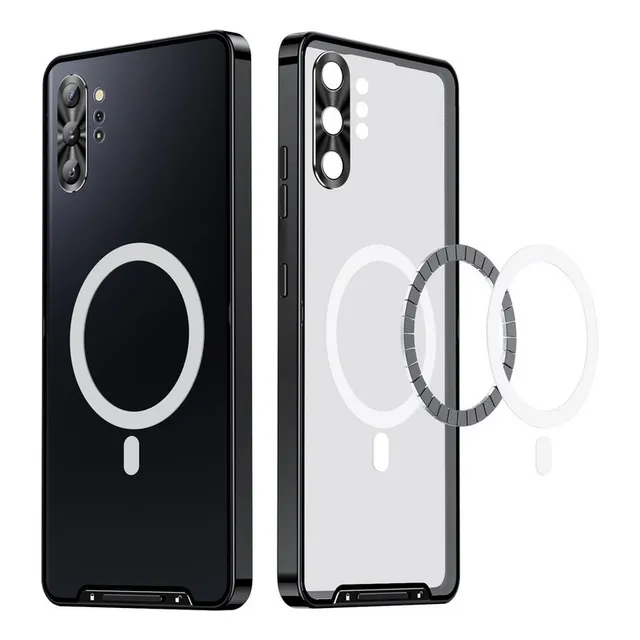 Capa Magnética De Metal Para Samsung Note10 Plus Note20 Ultr