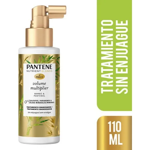 Tratamiento Pantene Engrosador De Cabello Bambú 110ml