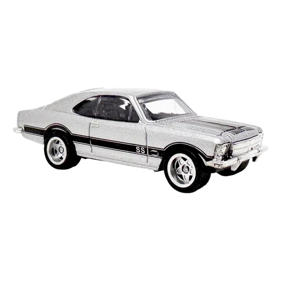 Miniatura Chevrolet Opala Ss 1978 Ferro 1:64 Cor Prata