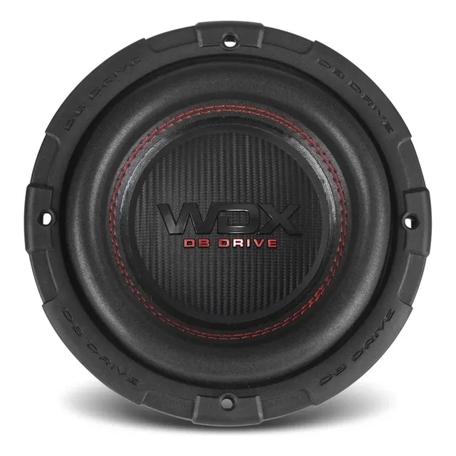 Bocina Subwoofer Profesional Para Automóvil DB Drive WDX6.5G2.4 WDX Series 6.5 Pulgadas 1500 Watts Máximo 750 Watts RMS Doble Bobina 4 Ohms Color Negro