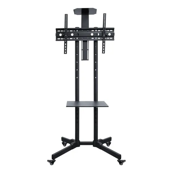 Suporte Tv De Chão Tipo Rack 37 A 70 C/ Rodinha Aquário