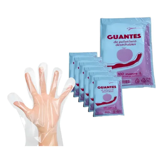 Guante Desechable Para Manipular Alimentos 1000 Unidades