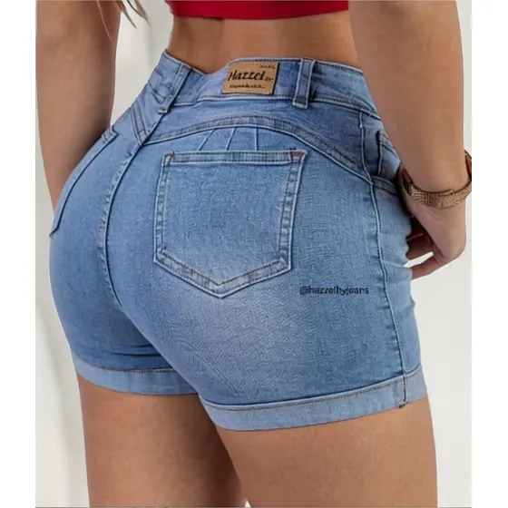 Short  Jeans Clasico Para Mujer