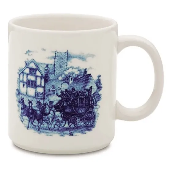 Set X6 Taza 270ml Biona Cena Inglesa Desayuno Retro Vintage