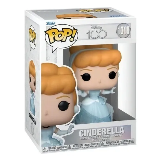 Figura De Accion Cenicienta 1318 Disney 100th Aniversario Funko Pop