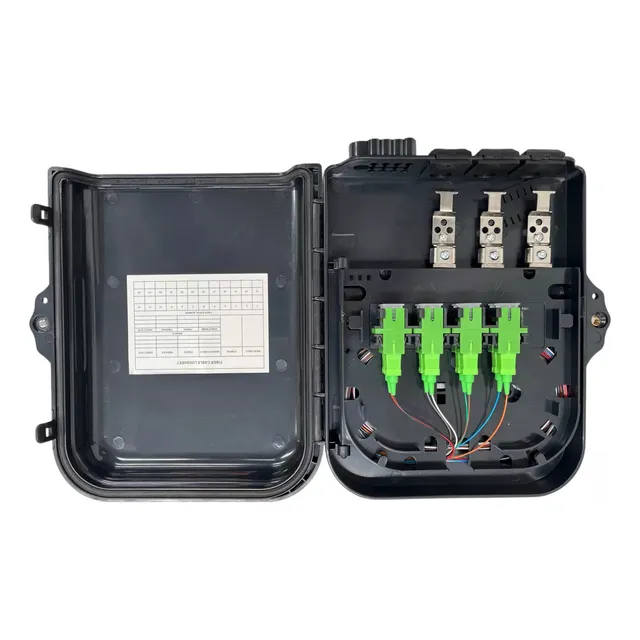 Caja Nap 1x8 De Fibra Óptica Incluye Split/aco