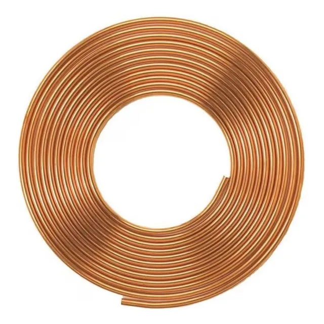Tubo Capilar Para Refrigeracion De Cobre 0.031 X 3.05 Mts