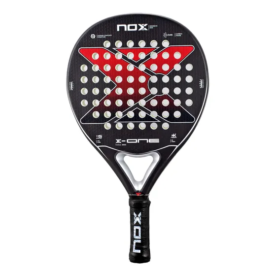 Paleta Padel Nox X-one Evo Pala Paddle Funda Dia Del Padre Negro-rojo