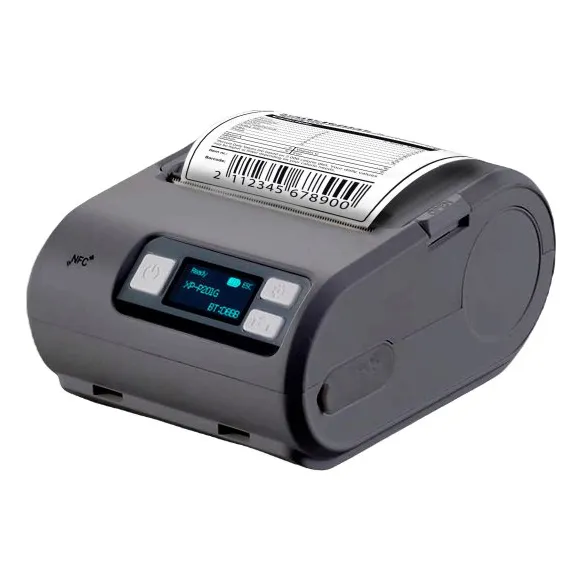 Ec Line Ec-mp-200 Tickets Etiquetas Térmica Directa Usb Gris