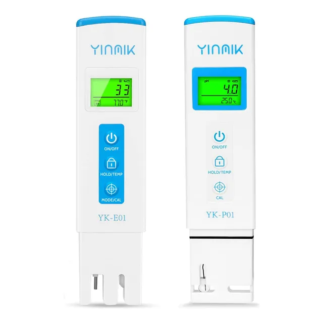 Medidor Ph Y Tds Calidad De Agua Combo De 2 Piezas 