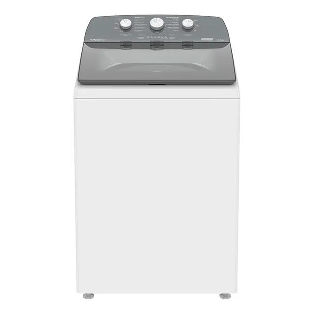 Lavadora automática Whirlpool hasta 18kg 127V color blanco