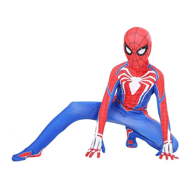 Disfraz Hombre Araña Estilo Ps4 Para Niño Halloween Navidad