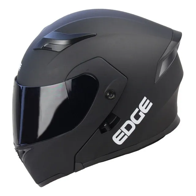 Casco Moto Edge Boss Modular Abatible Doble Visor 