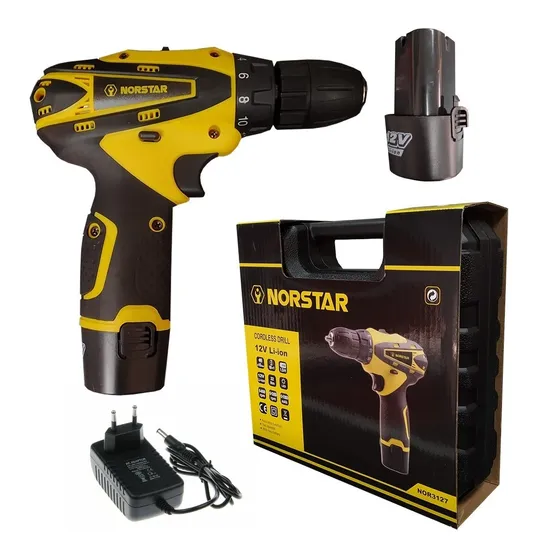 Taladro Atornillador Inalámbrico 2 Litio 12v Electroimporta