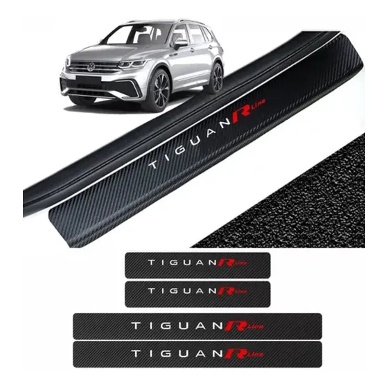 Sticker R Line Cubre Estribos Fibra De Carbon Protectores