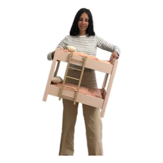 Cama Doble Cucheta Para Muñecas American Girl Og Y Más
