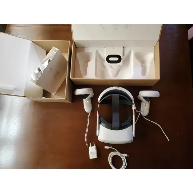 Oculus Quest 2 / Correa Elite Con Batería / Realidad Virtual