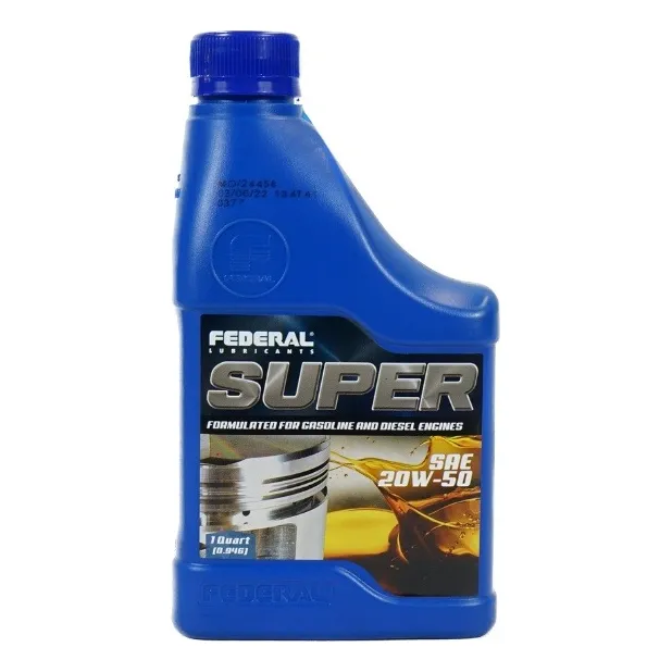 Aceite Multigrado Federal Super 20w50 Api Cf-4 1l