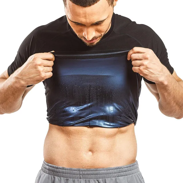 Chaleco De Sauna Para El Sudor Para Hombres Chaqueta Moldead