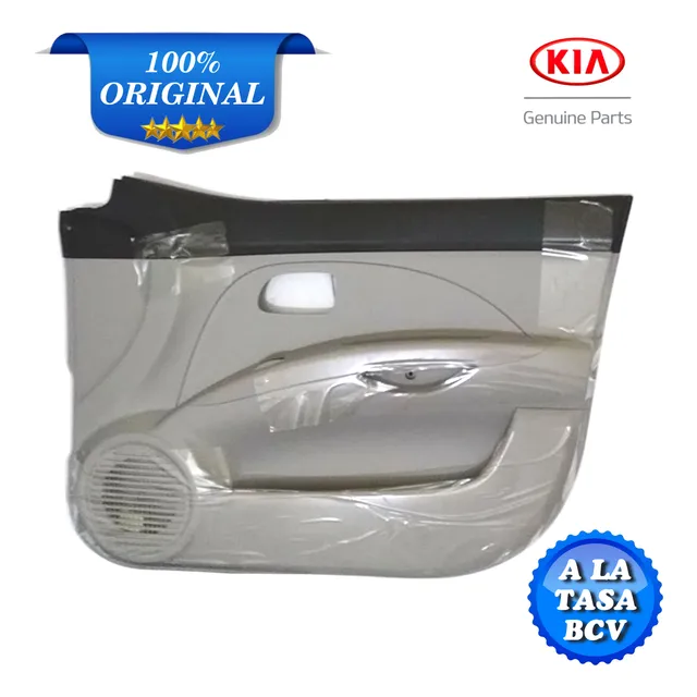 Tapizado Puerta Delantera Rh Kia Picanto 09 Con Switch Nueva