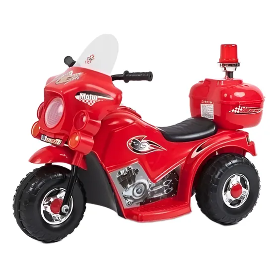 Moto A Bateria 3 Ruedas Policia Love 3003