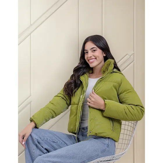 Campera Puffer Nora Importado Nano
