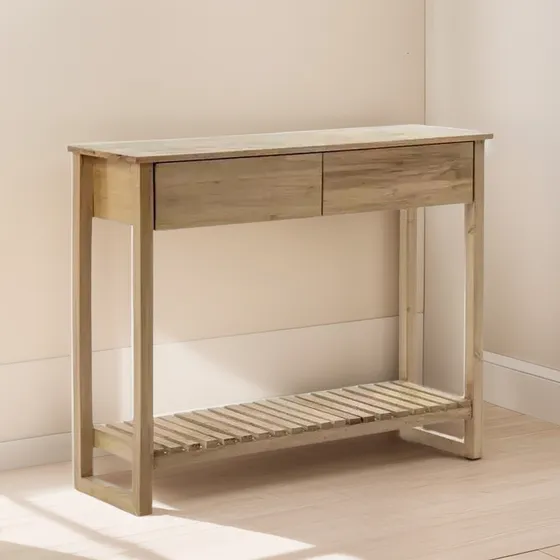 Recibidor Madera De Alamo