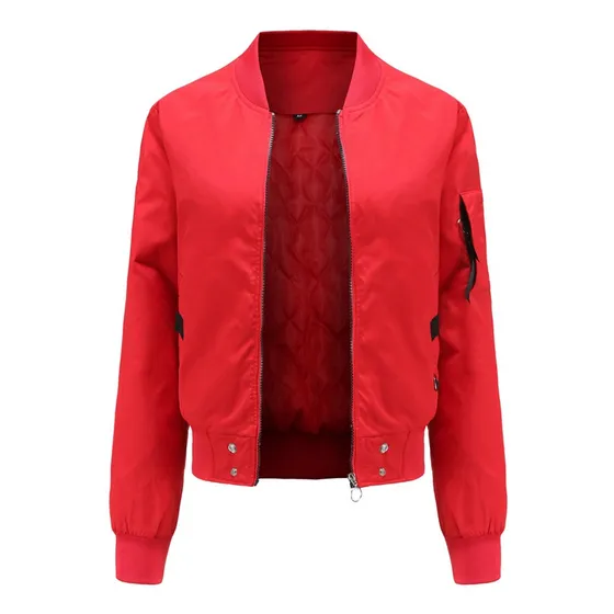 Chaqueta Bomber Para Mujer Chaqueta Blazer Bolero Cropped St
