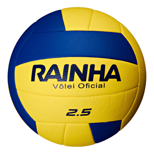 Bola De VolĂȘi Rainha 2.5 Quadra E Praia Cor Amarela E Azul Bola De VolĂȘi Rainha 2.5 Quadra E Praia Cor Amarela E Azul
