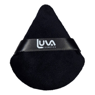 Borla Para Maquillaje Negra / Luva Cosmetics / Triangular Borla Para Maquillaje Negra / Luva Cosmetics / Triangular