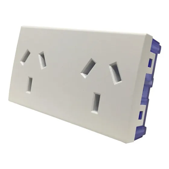 Modulo Toma Bipolar Doble Quadra Piano Teclastar 