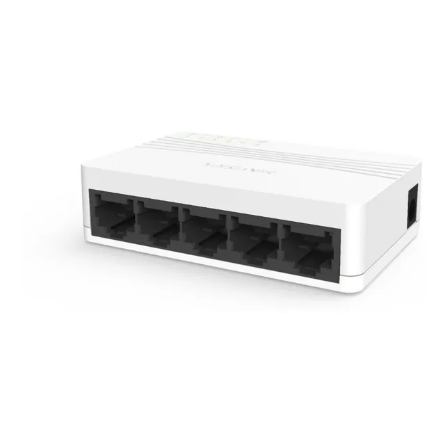 Switch 5 Puertos Fast Ethernet 10/100m Hikvision DS-3E0105D-E