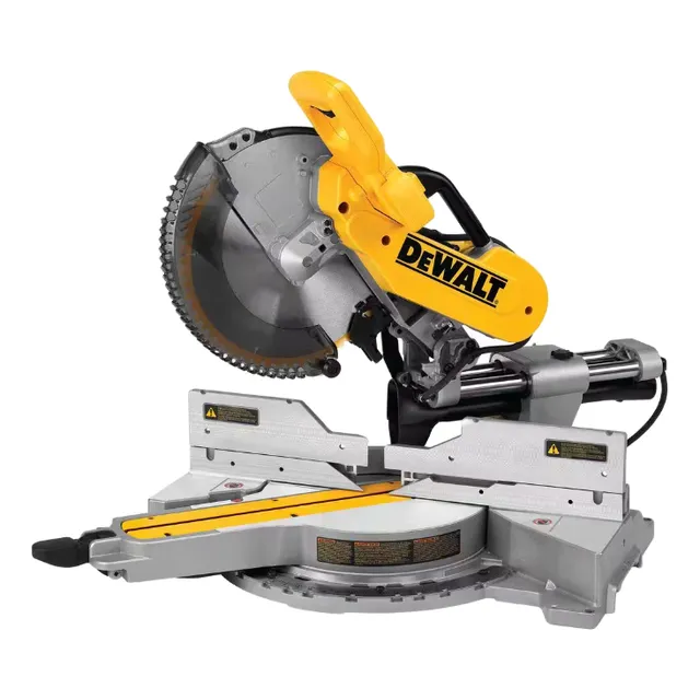 Sierra Ingletadora Compuesta Deslizante, 12'' Dws779