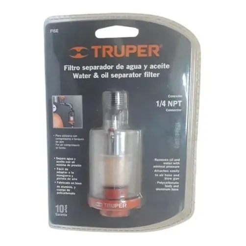 Filtro Separador De Agua Y Aceite Truper 19027