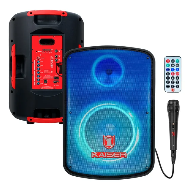 Bocina Kaiser Msa-9015sc 50w Recargable Inalámbrica