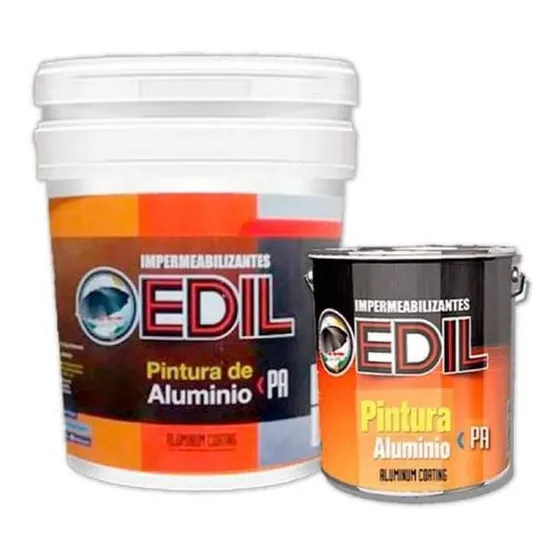 Pintura Asfática Aluminizada Edil