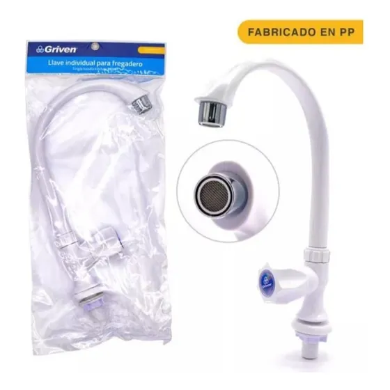 Grifo Llave Fregadero Material Abs Marca Run