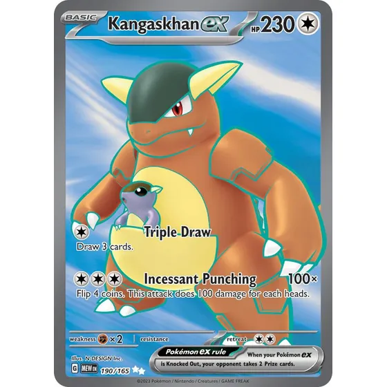 Kangaskhan Ex - 190/165 - Sv: Scarlet & Violet 151 (mew)