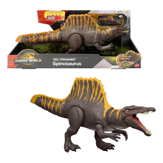 Jurassic World Rebirth Tail Thrasher Spinosaurus