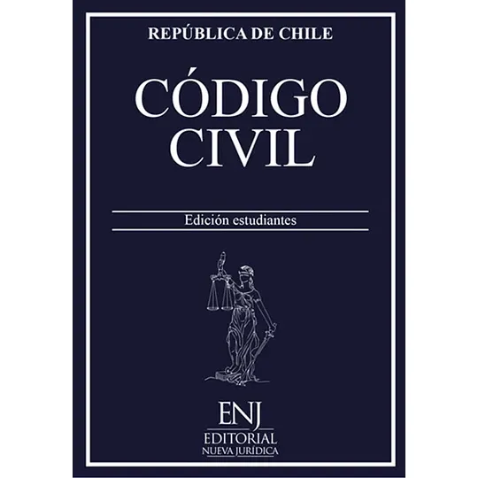Codigo Civil 2025 Edicion Estudiante de Varios Autores Editorial Editorial Nueva Juridica Tapa Blanda en Español