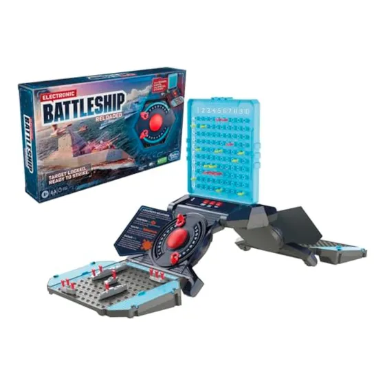 Hasbro Juego De Mesa Electrónico De Acorazado Para