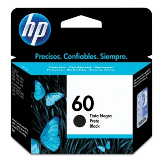 Cartucho De Tinta Hp Original 60 / 675 / 703 / 901 Negro