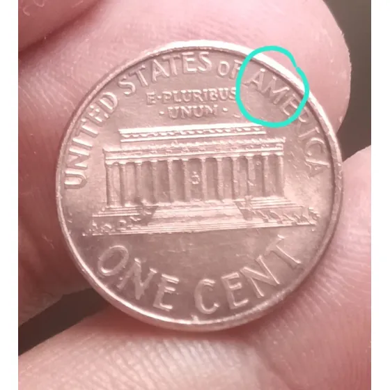 Moneda One Cent Año 1999
