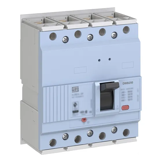 Interruptor Tetrapolar 250a 16ka Dwb250b Regulable Termomagn